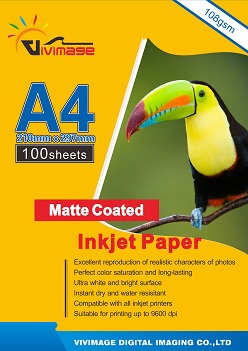 108g Matte coated photo pa